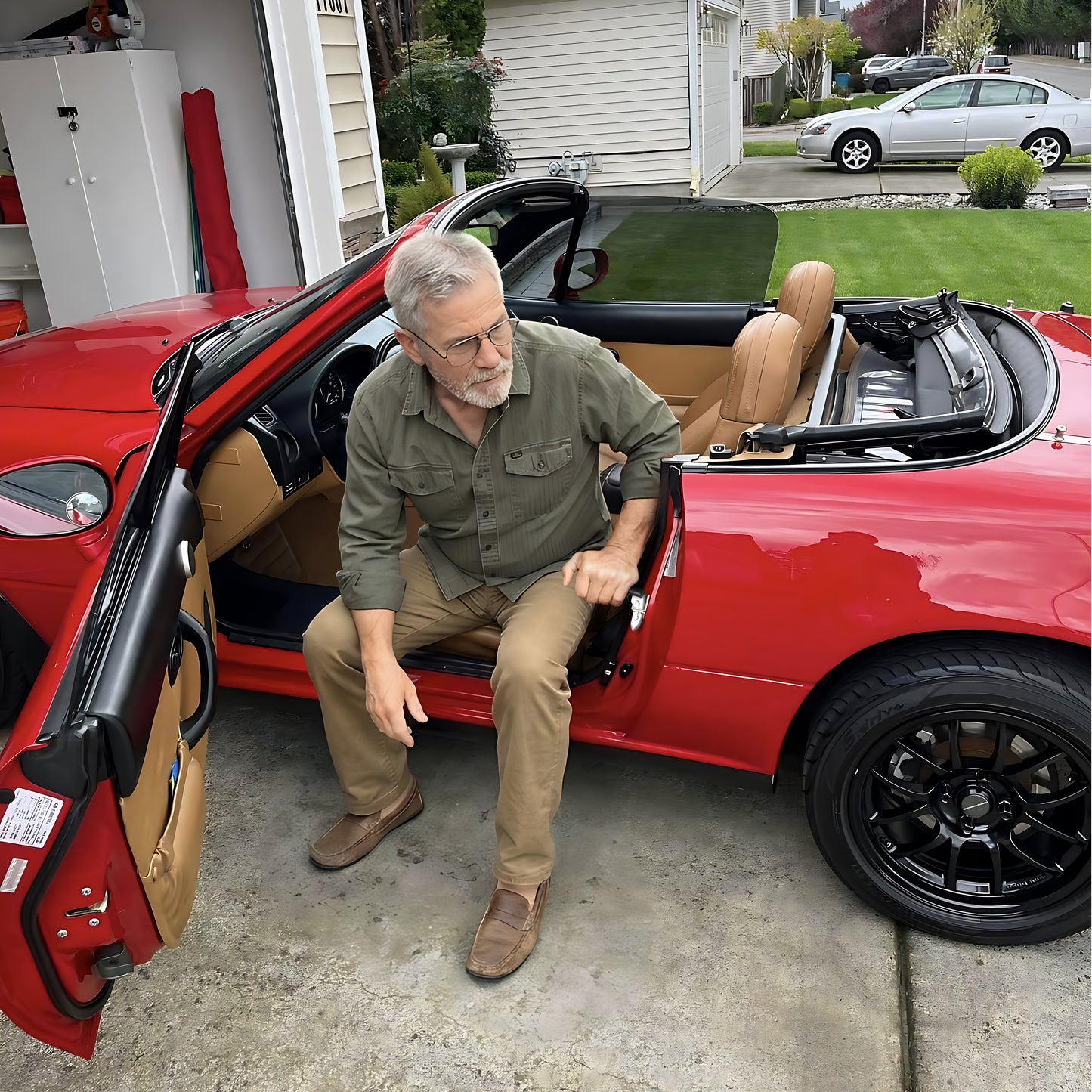 Sports Car Assist Handle