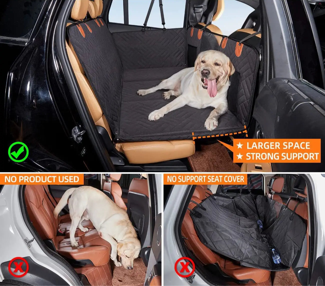 Nevora™ - Hard Bottom Dog Seat Cover