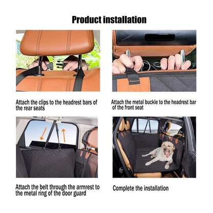 Nevora™ - Hard Bottom Dog Seat Cover